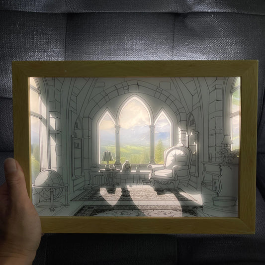 Gothic Castle Painting